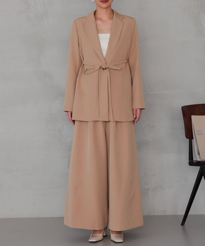 クラシックテーラード ウエストタイスーツ/22125610