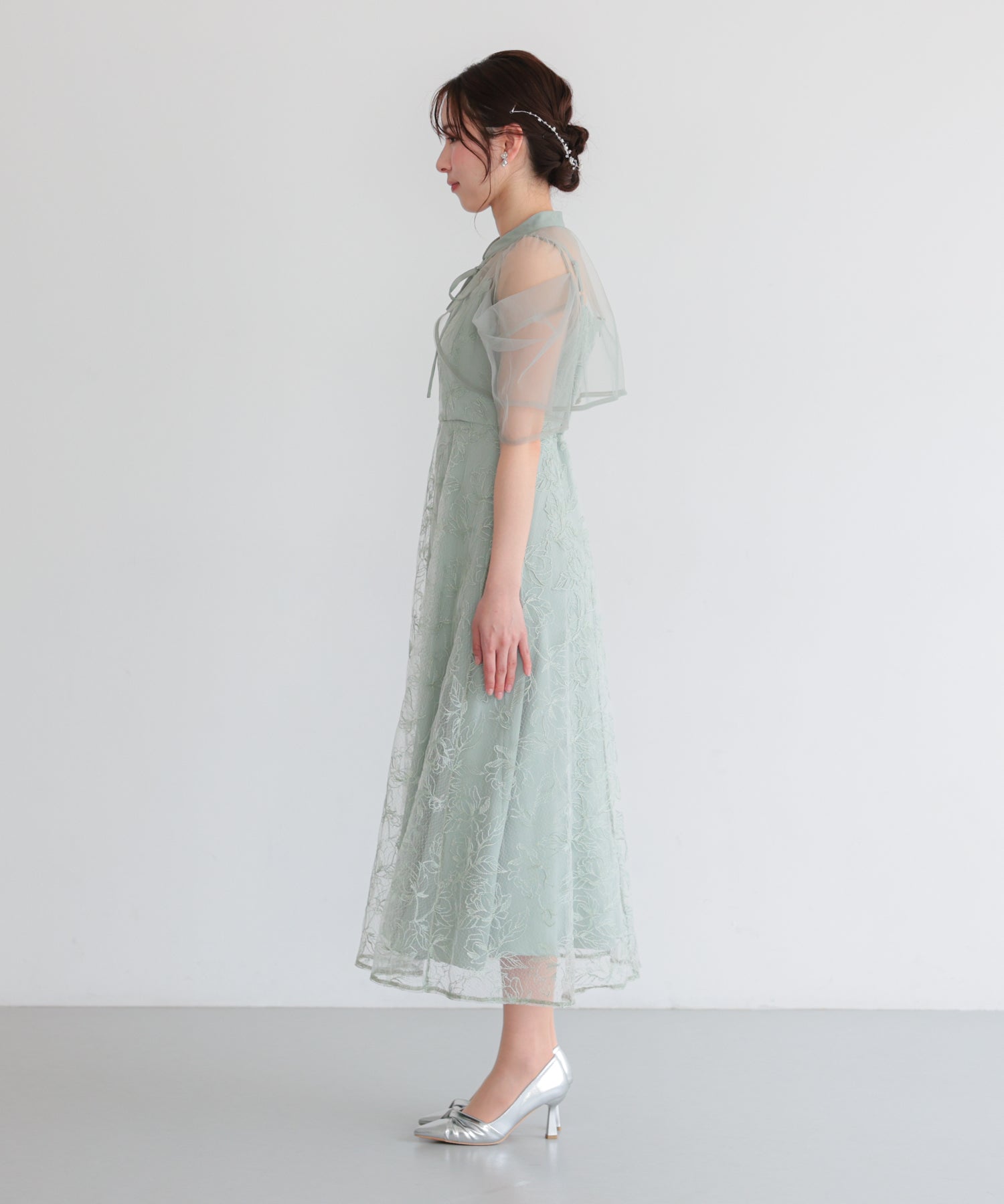 グリーン/163cm/Mサイズ着用