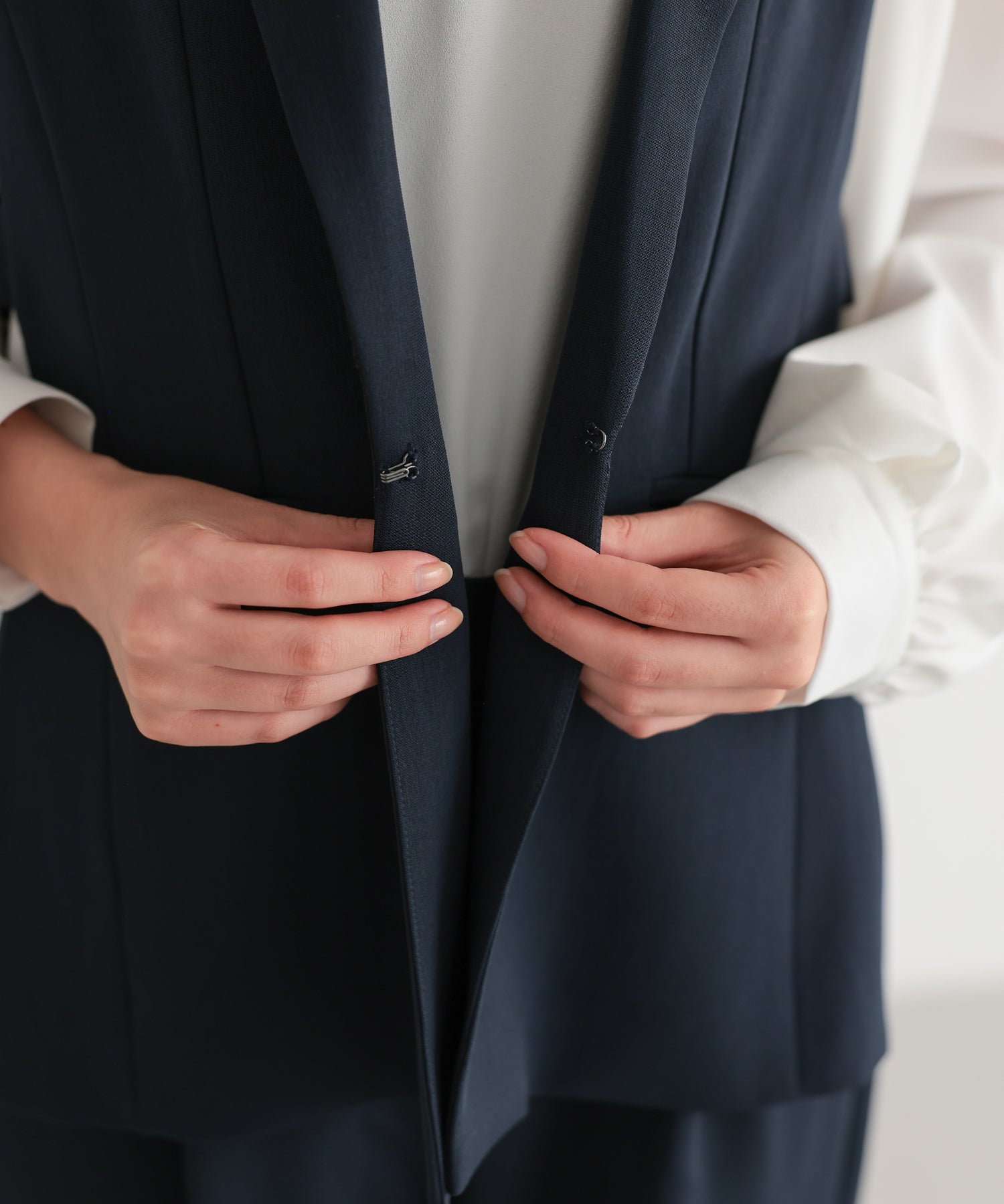 サイドベルトジレセットアップスーツ/22125607