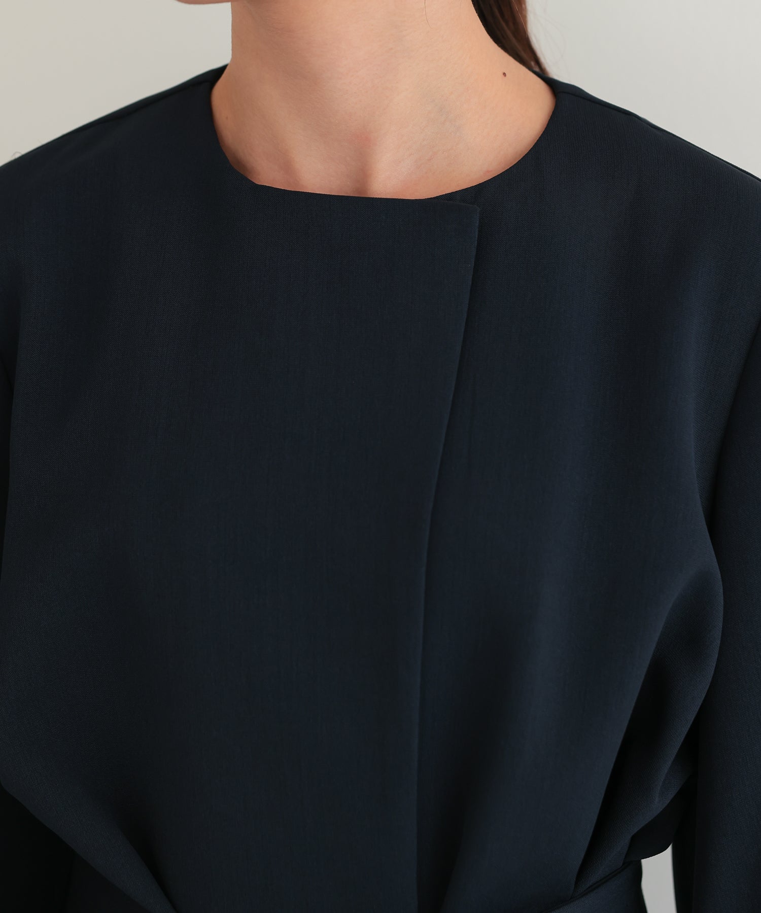 リボンペプラムセットアップスーツ/22125605