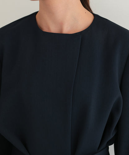 リボンペプラムセットアップスーツ/22125605