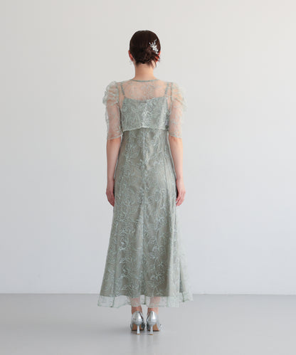 シアーレースボレロセットアップドレス/22325280