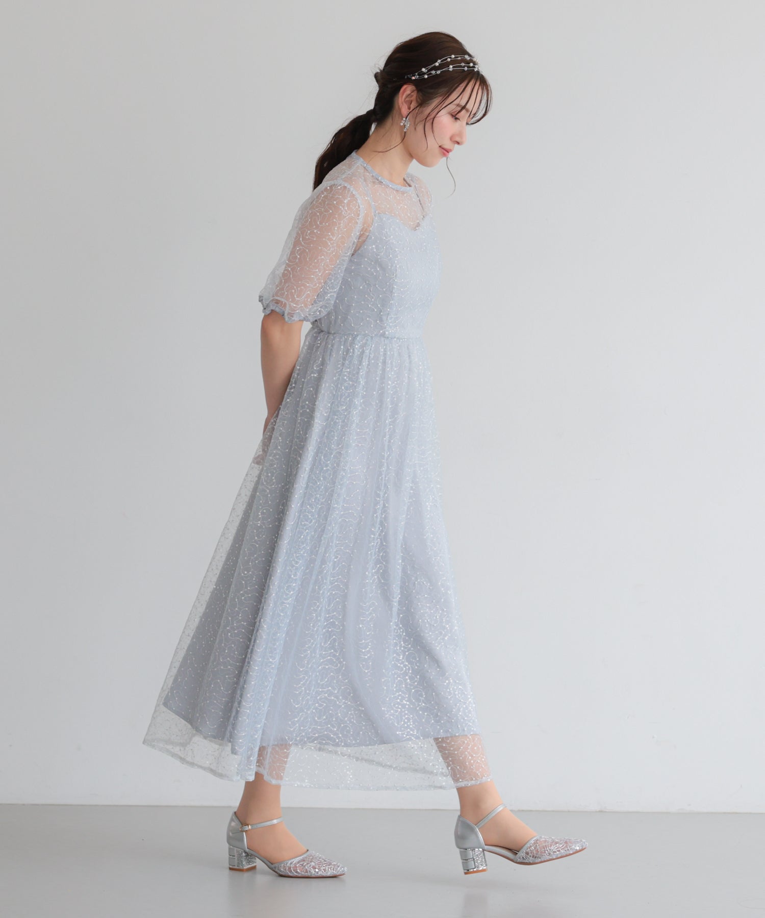 シアースパンコールフレアドレス/22326288