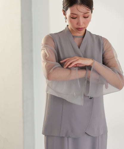 シアーレイヤード2WAYドレスセット/22325283