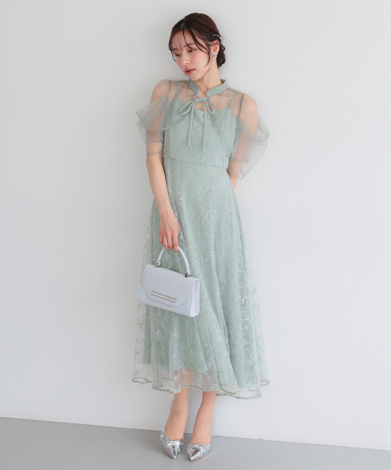 グリーン/163cm/Mサイズ着用