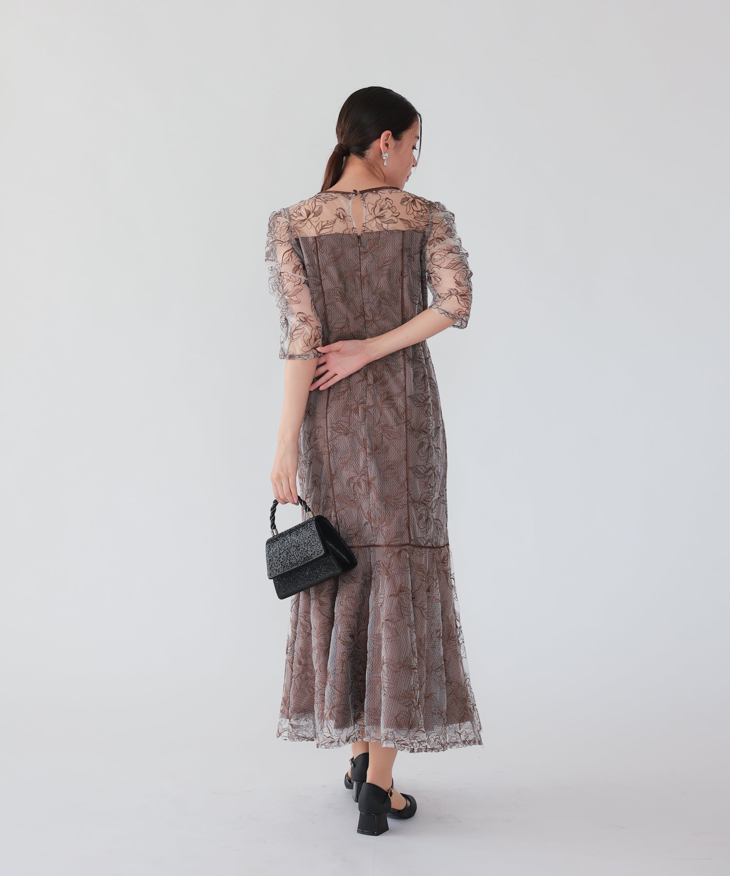 ブラウン/164cm/Mサイズ着用