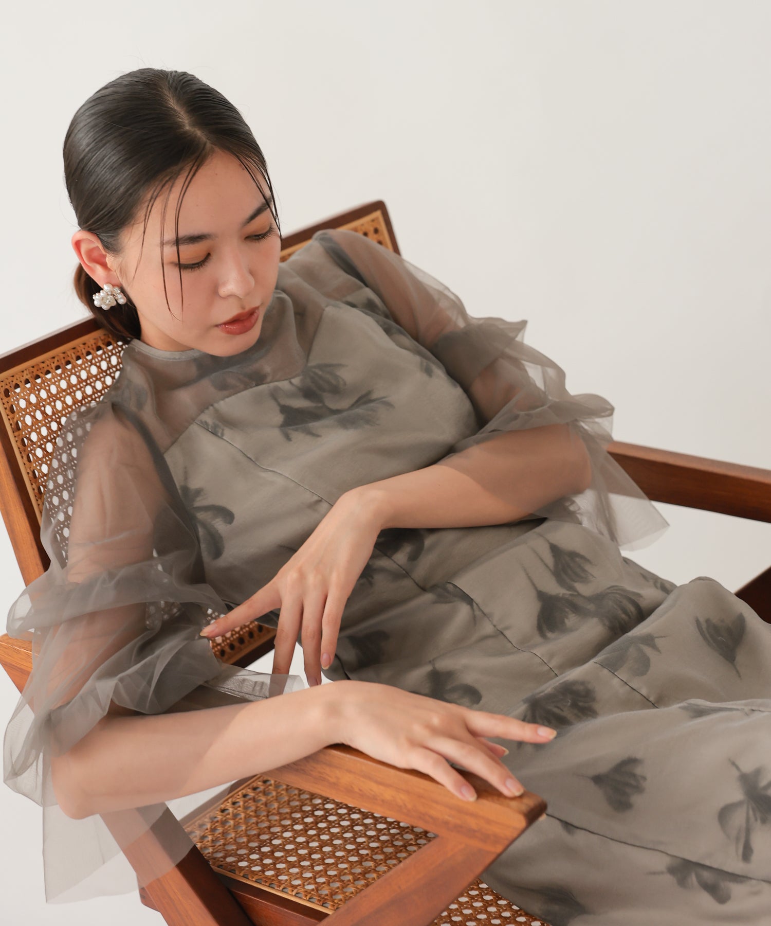 チャコール/164cm/Mサイズ着用