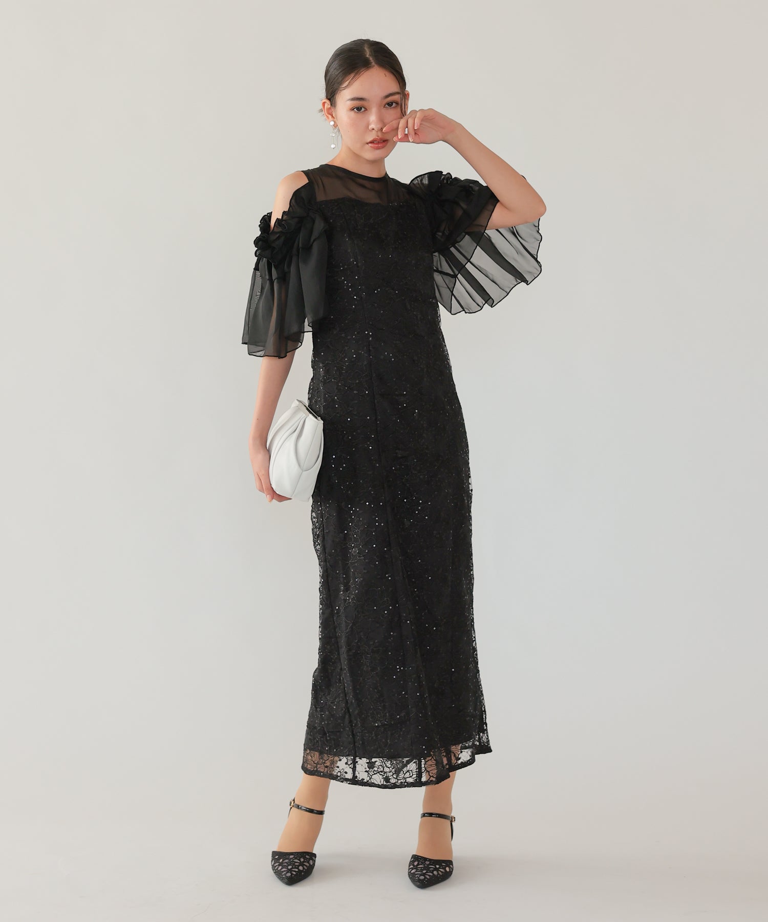 ブラック/164cm/Mサイズ着用