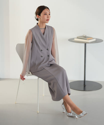 シアーレイヤード2WAYドレスセット/22325283