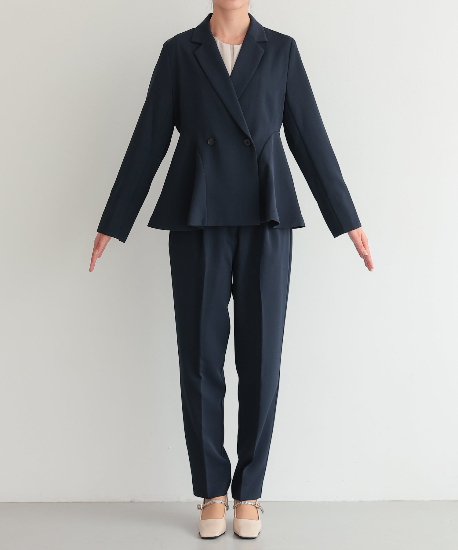 サイドフレアセットアップスーツ/22125606