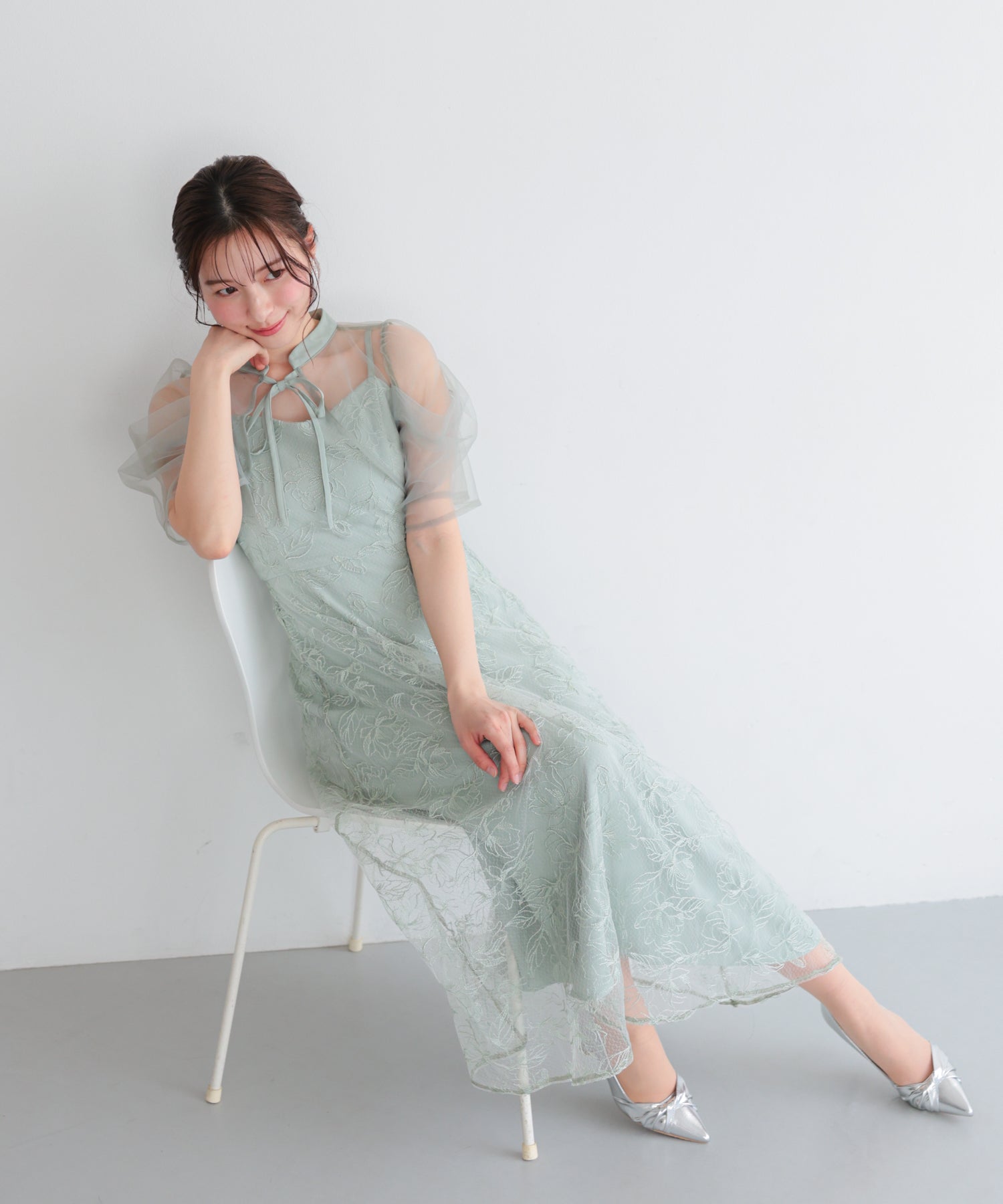 グリーン/163cm/Mサイズ着用