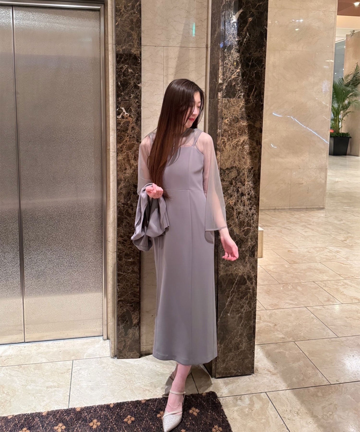 163cm/Mサイズ/ベージュ