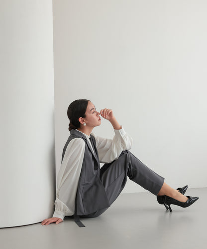 サイドベルトジレセットアップスーツ/22125607