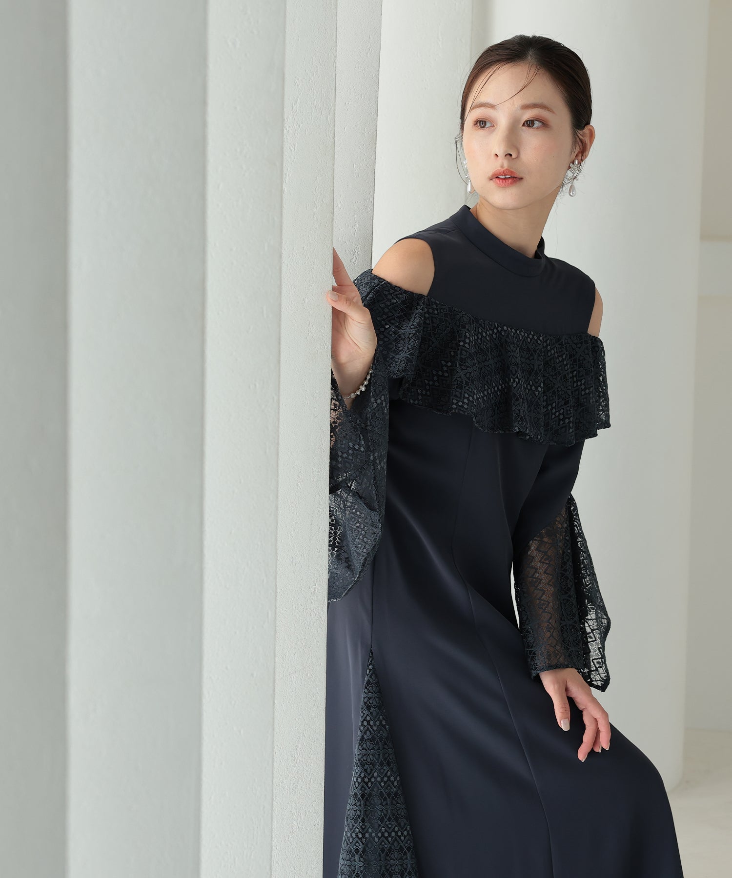 163cm／Mサイズ着用