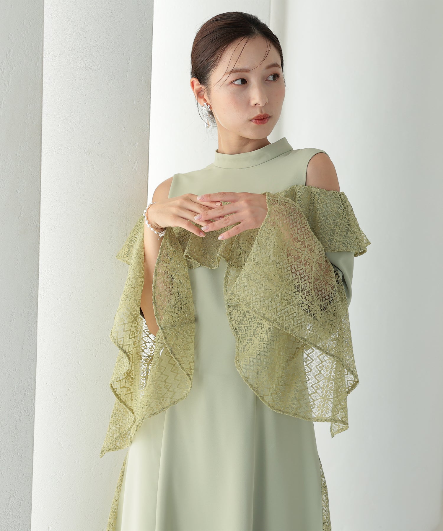 163cm／Mサイズ着用