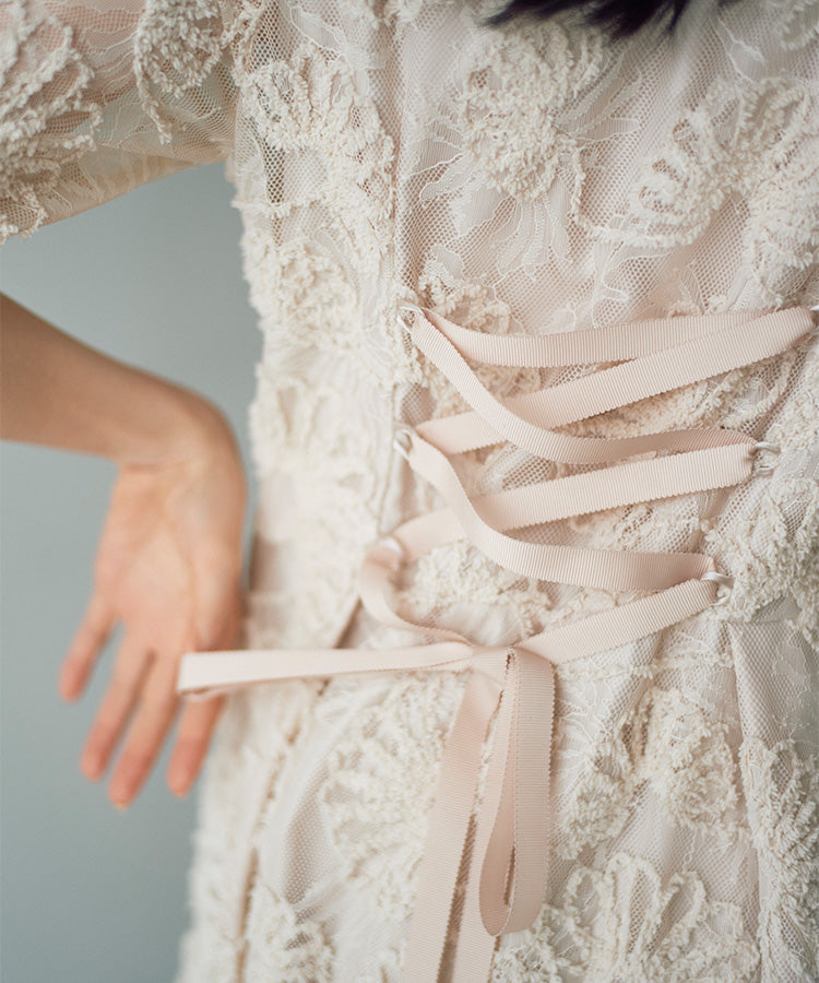 ベージュ/165cm/Mサイズ着用