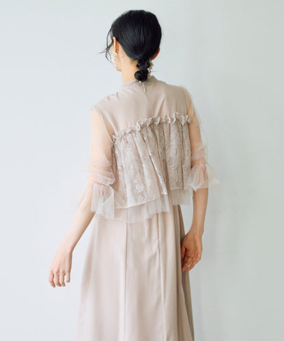 グレージュ/165cm/Mサイズ着用