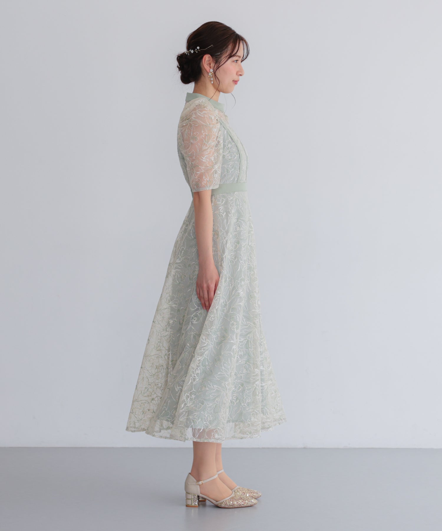 グリーン/163cm/Mサイズ