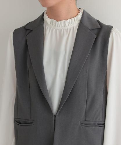 サイドベルトジレセットアップスーツ/22125607