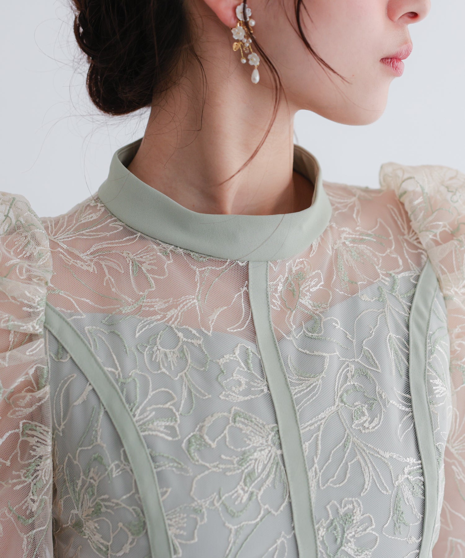 グリーン/163cm/Mサイズ