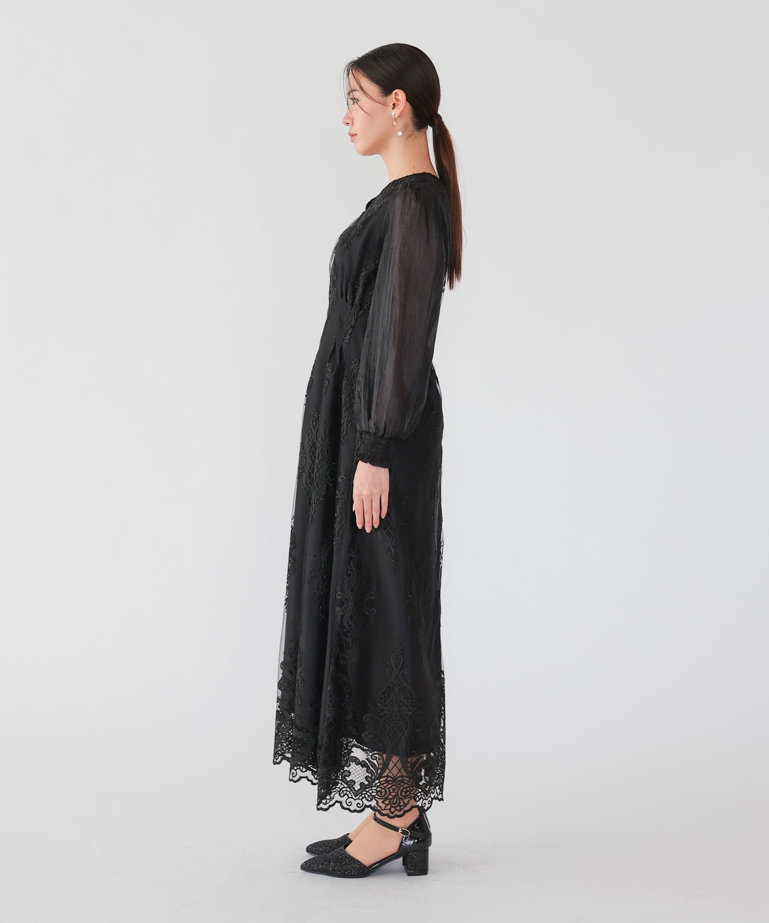 ブラック/164cm/Mサイズ着用