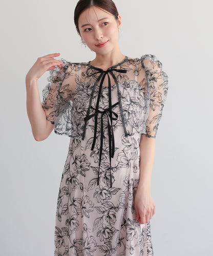 シアーレースボレロセットアップドレス/22325280