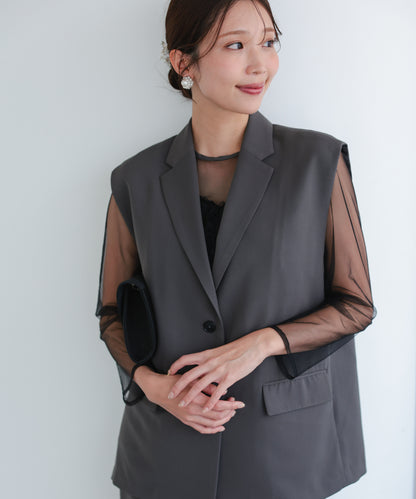 チャコール/162㎝/Mサイズ着用