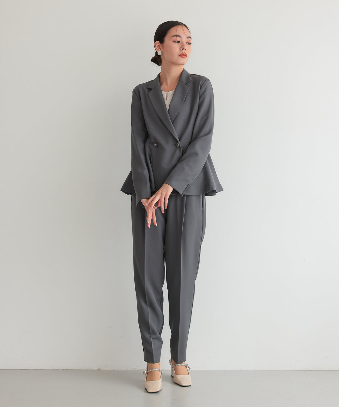 サイドフレアセットアップスーツ/22125606