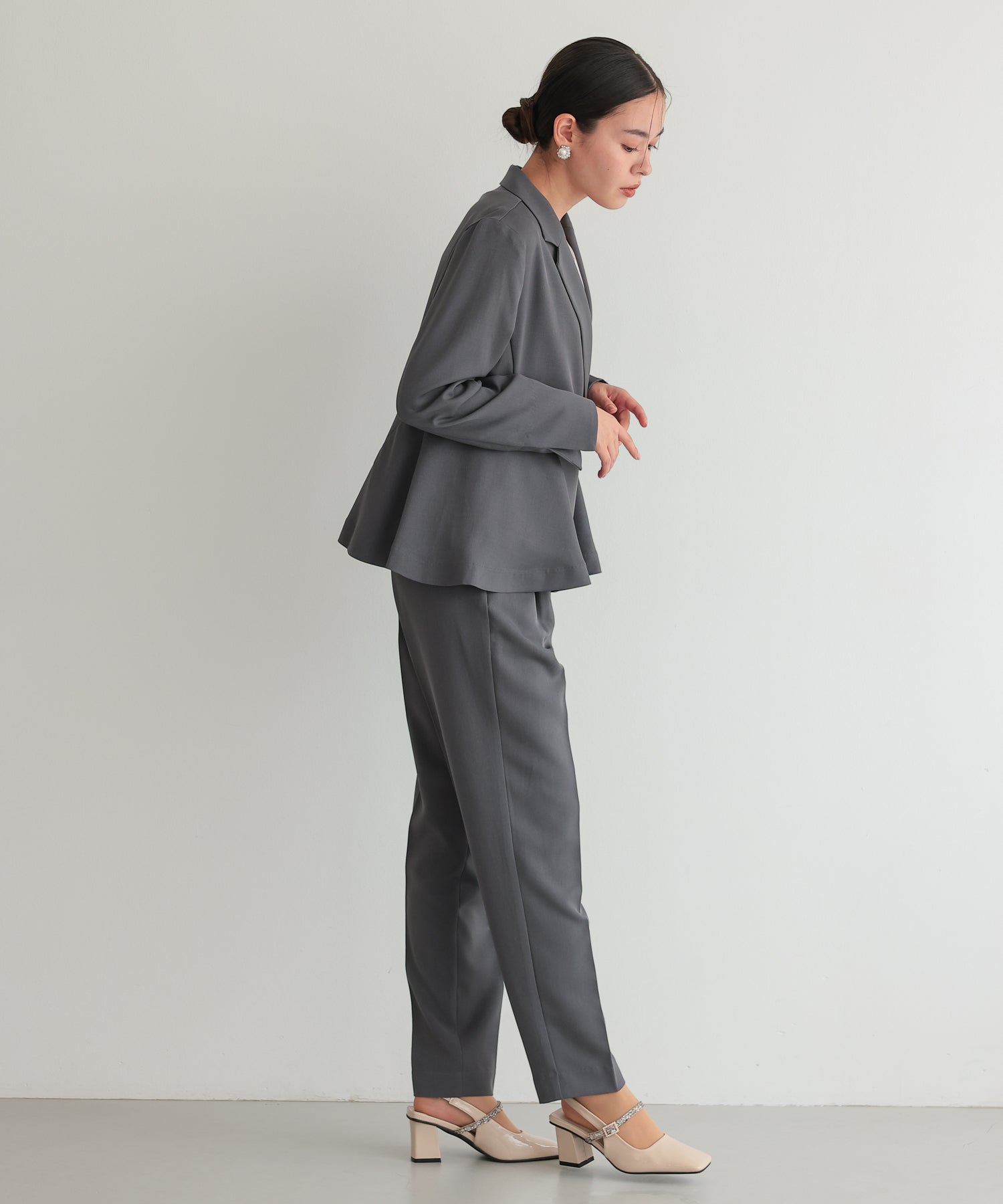 サイドフレアセットアップスーツ/22125606