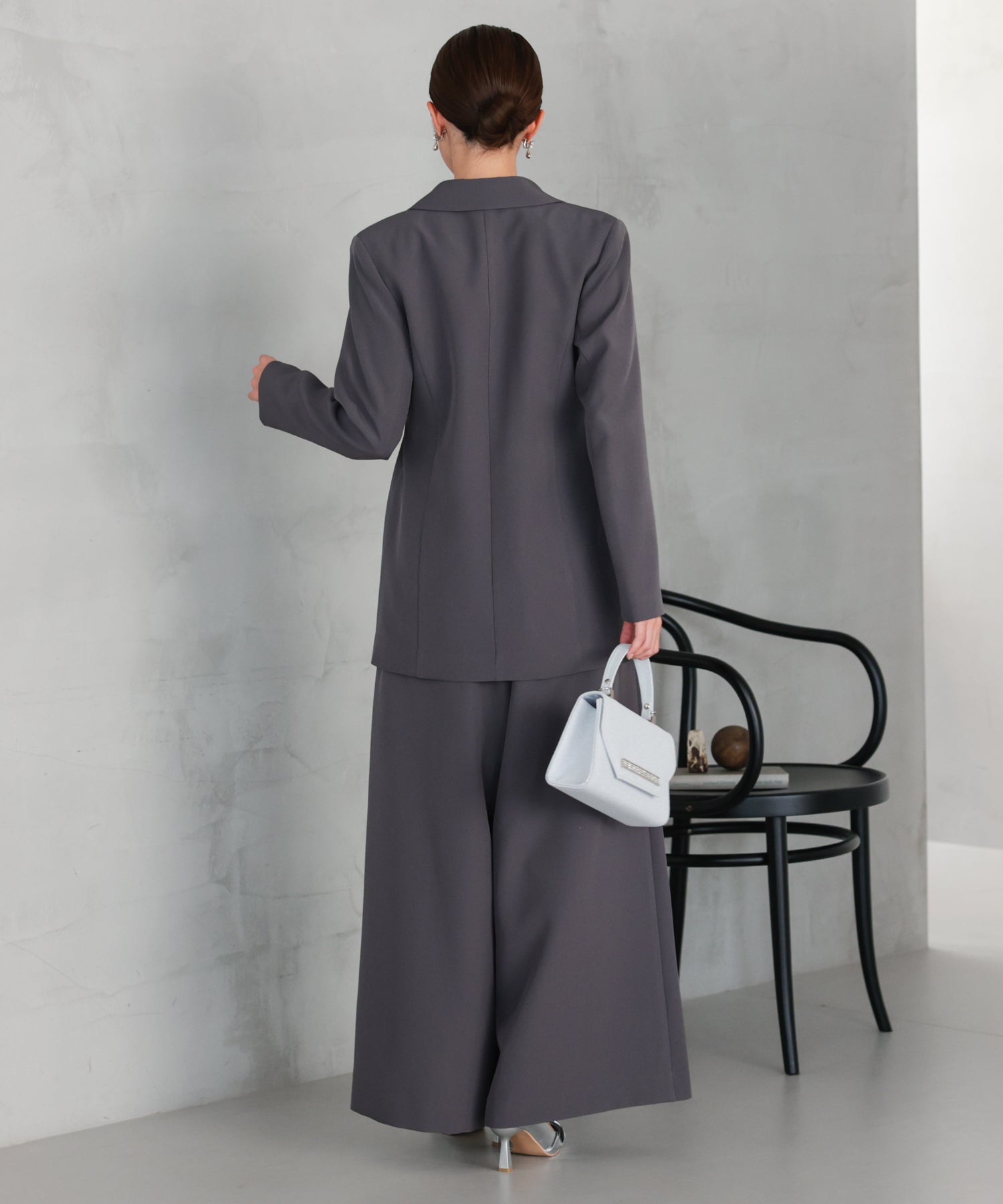 クラシックテーラード ウエストタイスーツ/22125610