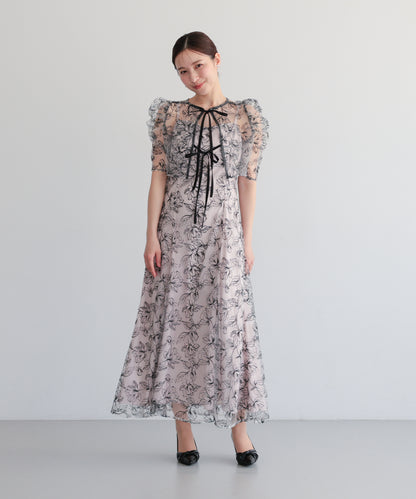 シアーレースボレロセットアップドレス/22325280