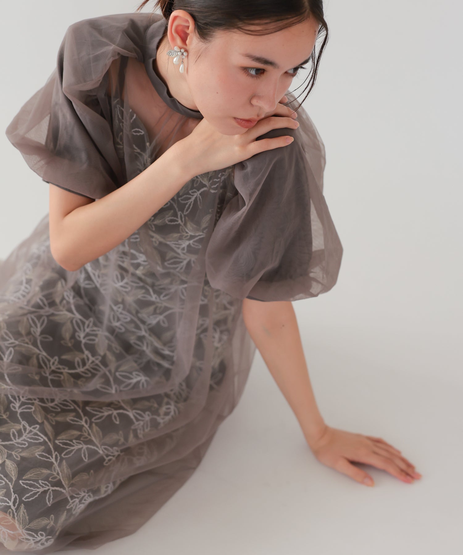 チャコール/164cm/Mサイズ着用