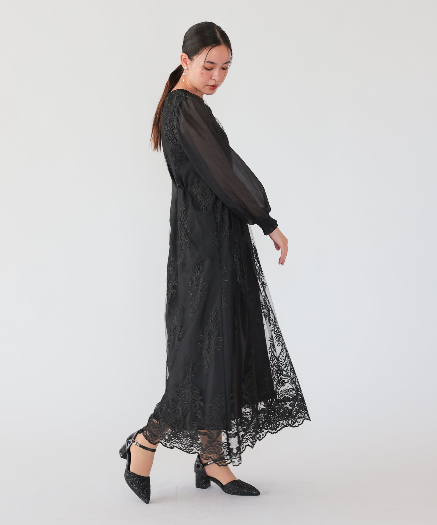 ブラック/164cm/Mサイズ着用