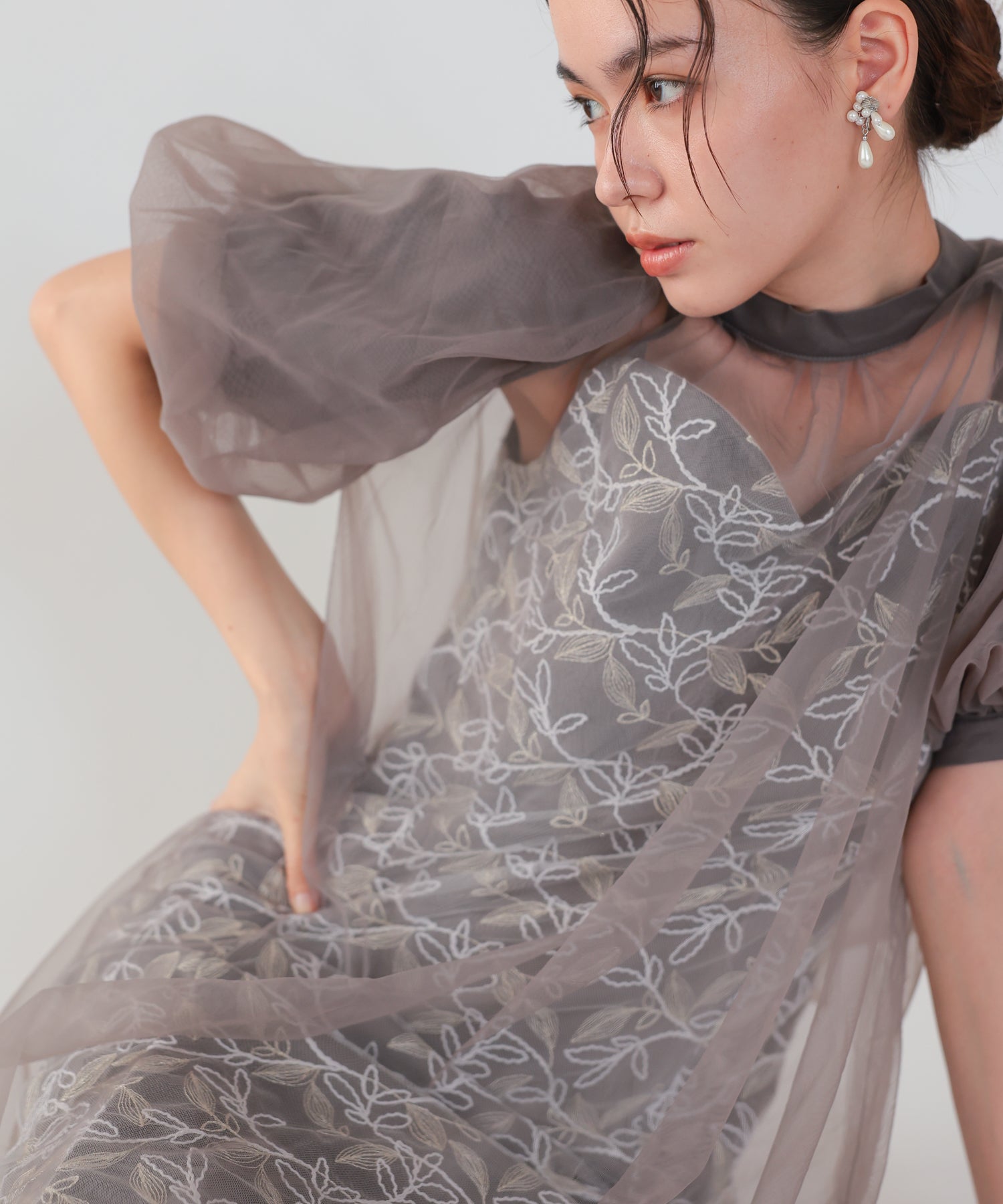 チャコール/164cm/Mサイズ着用