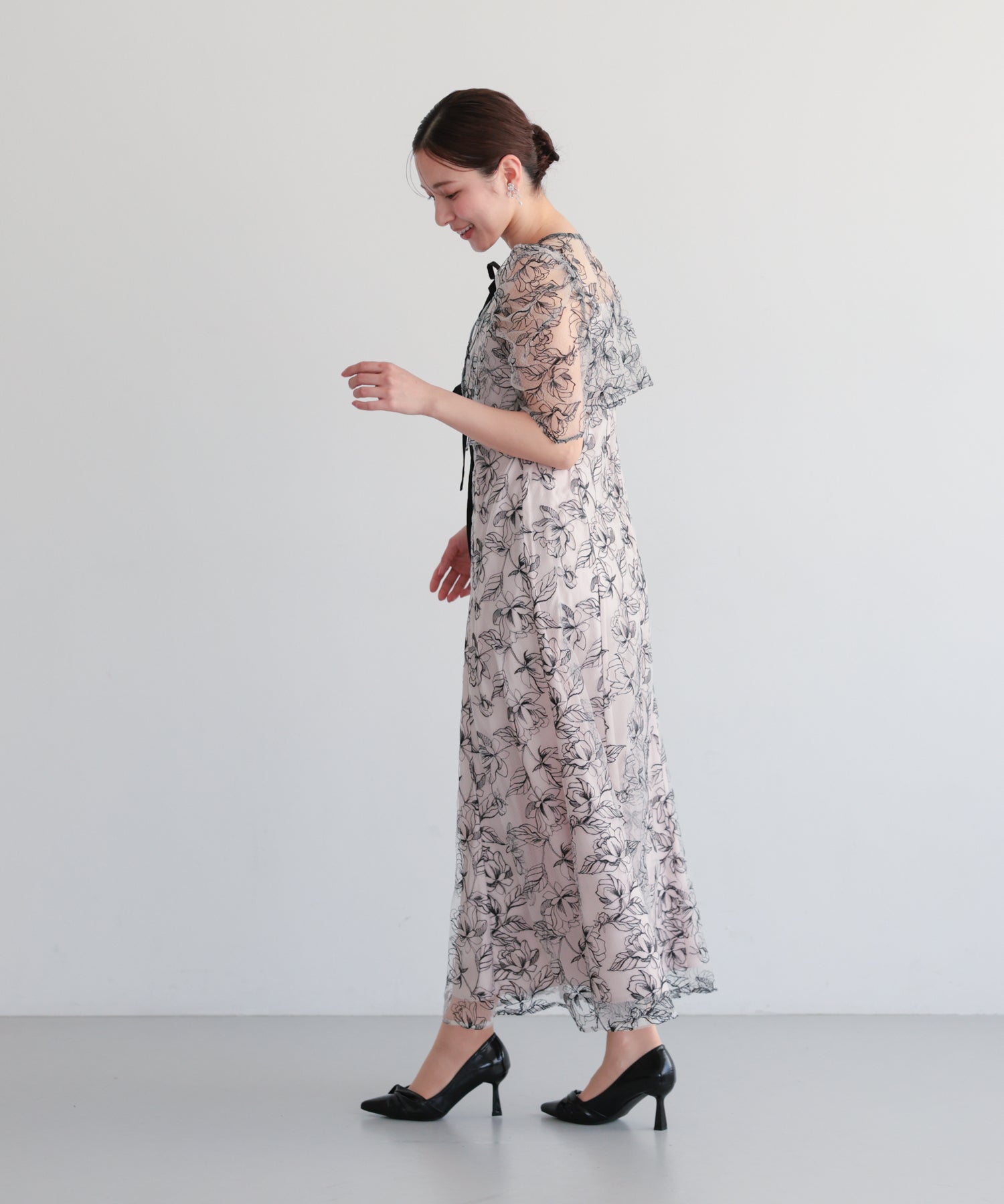 シアーレースボレロセットアップドレス/22325280