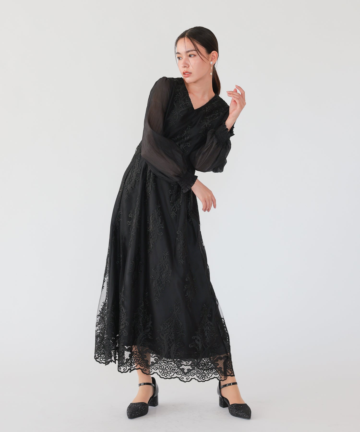 ブラック/164cm/Mサイズ着用