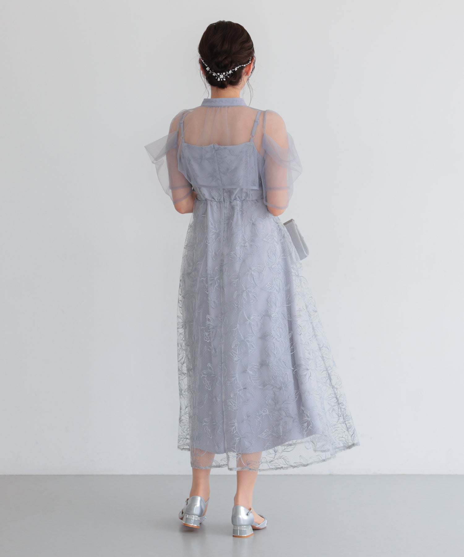 ライトブルー/163cm/Mサイズ着用