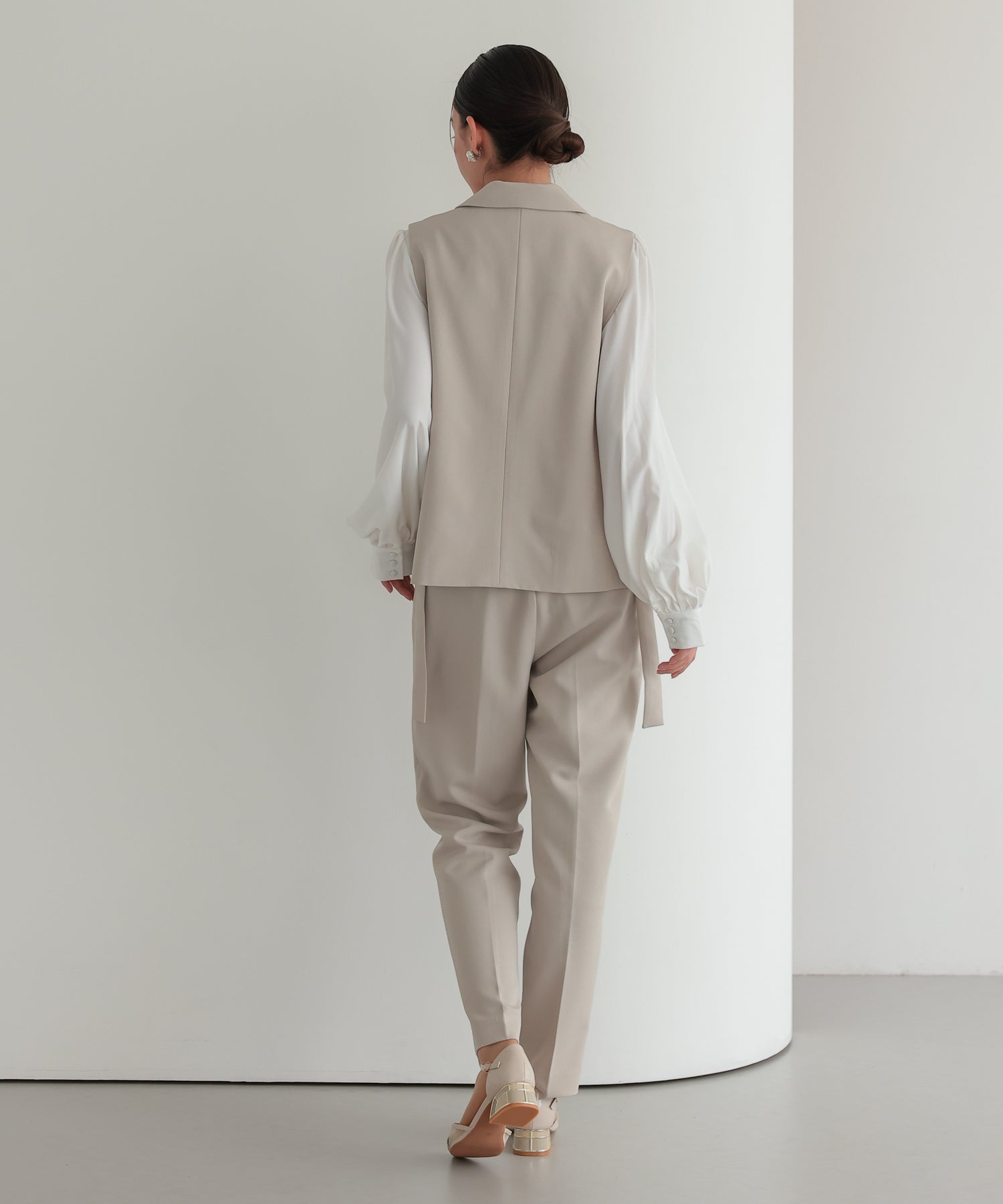 サイドベルトジレセットアップスーツ/22125607