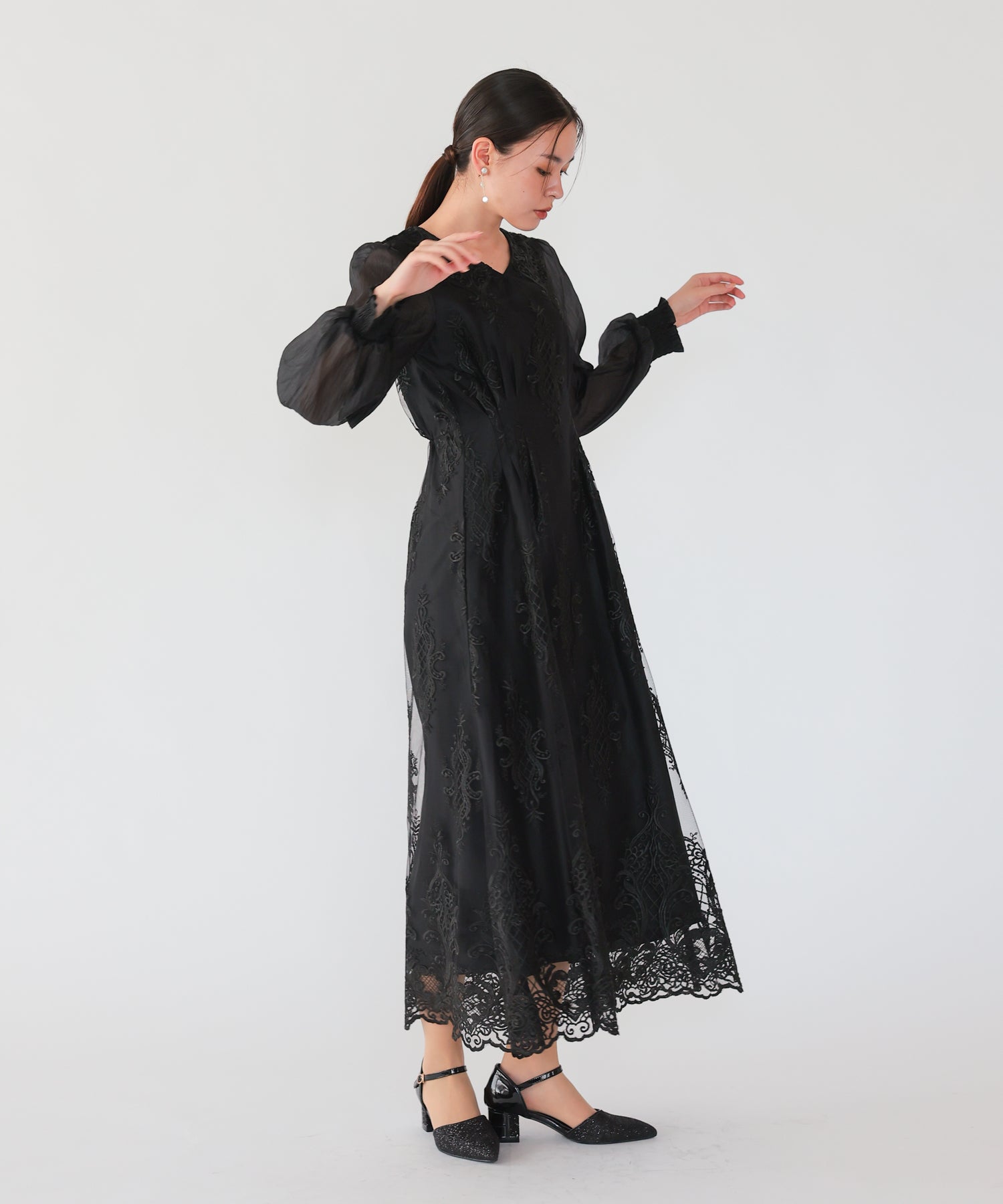 ブラック/164cm/Mサイズ着用