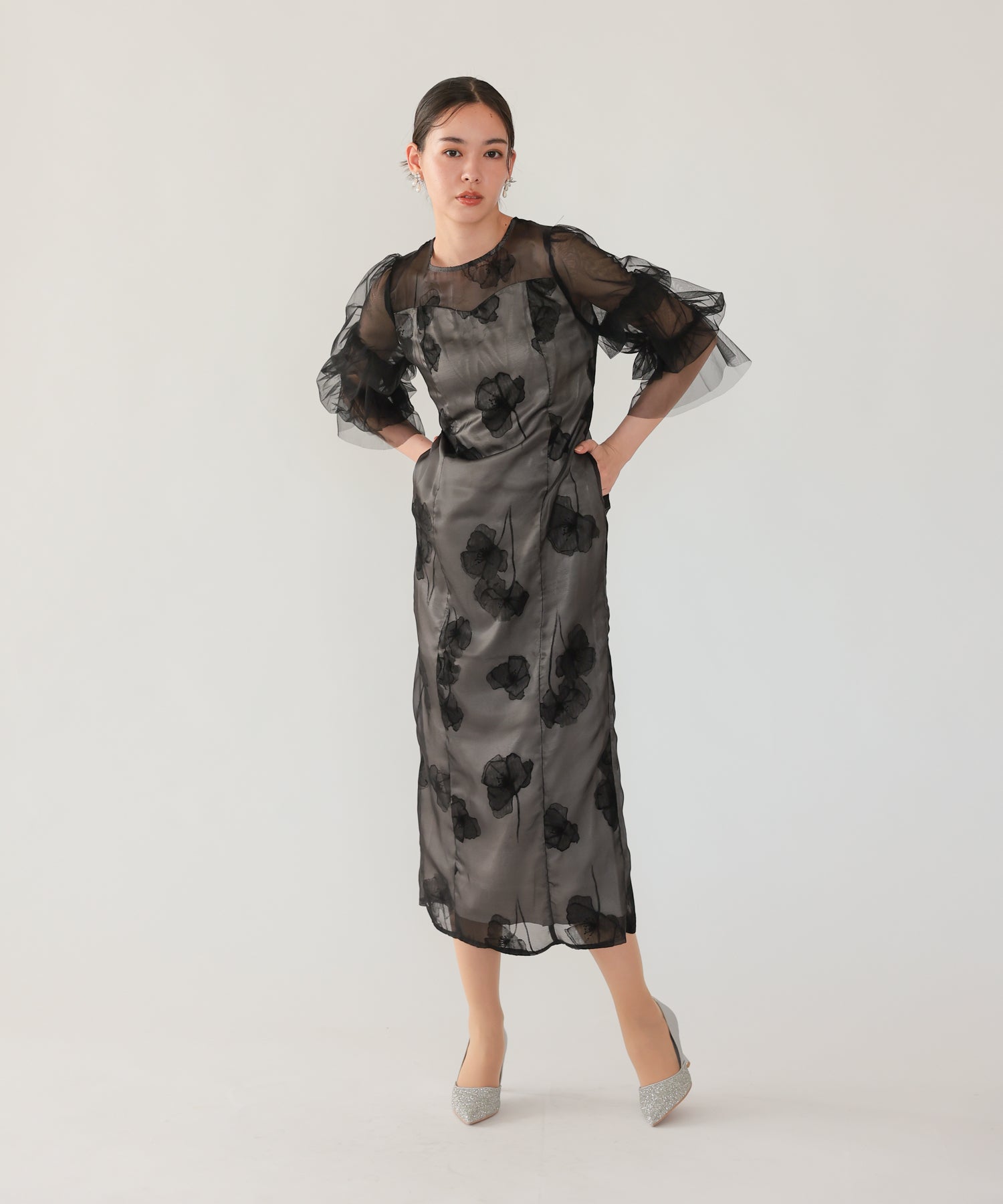 ブラック/164cm/Mサイズ着用