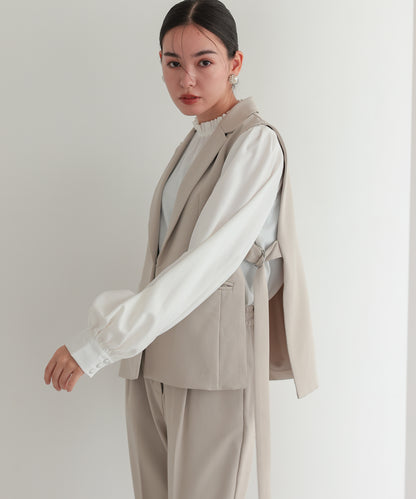 サイドベルトジレセットアップスーツ/22125607