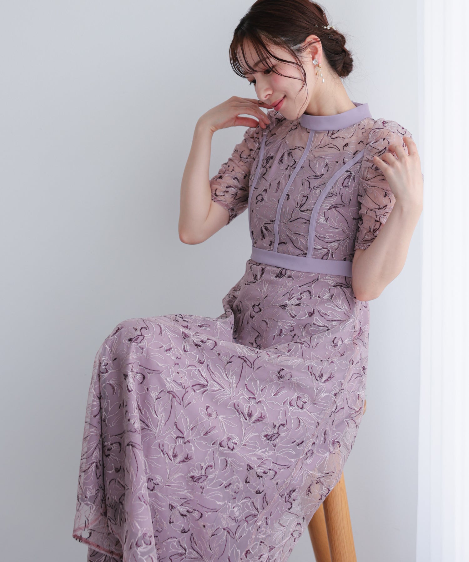 パープル/163cm/Mサイズ