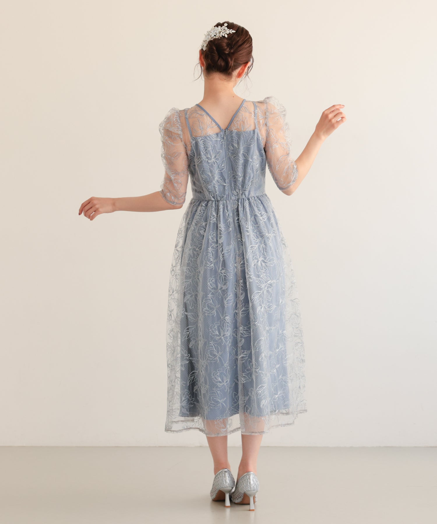 ライトブルー/163cm/Mサイズ着用