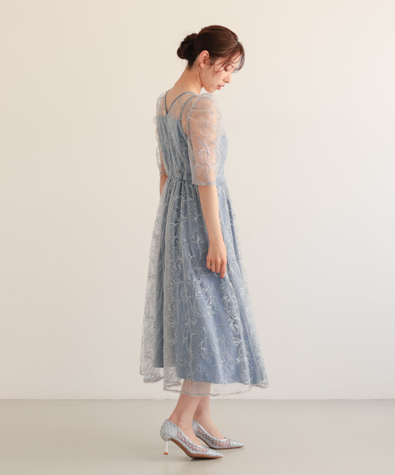 ライトブルー/163cm/Mサイズ着用