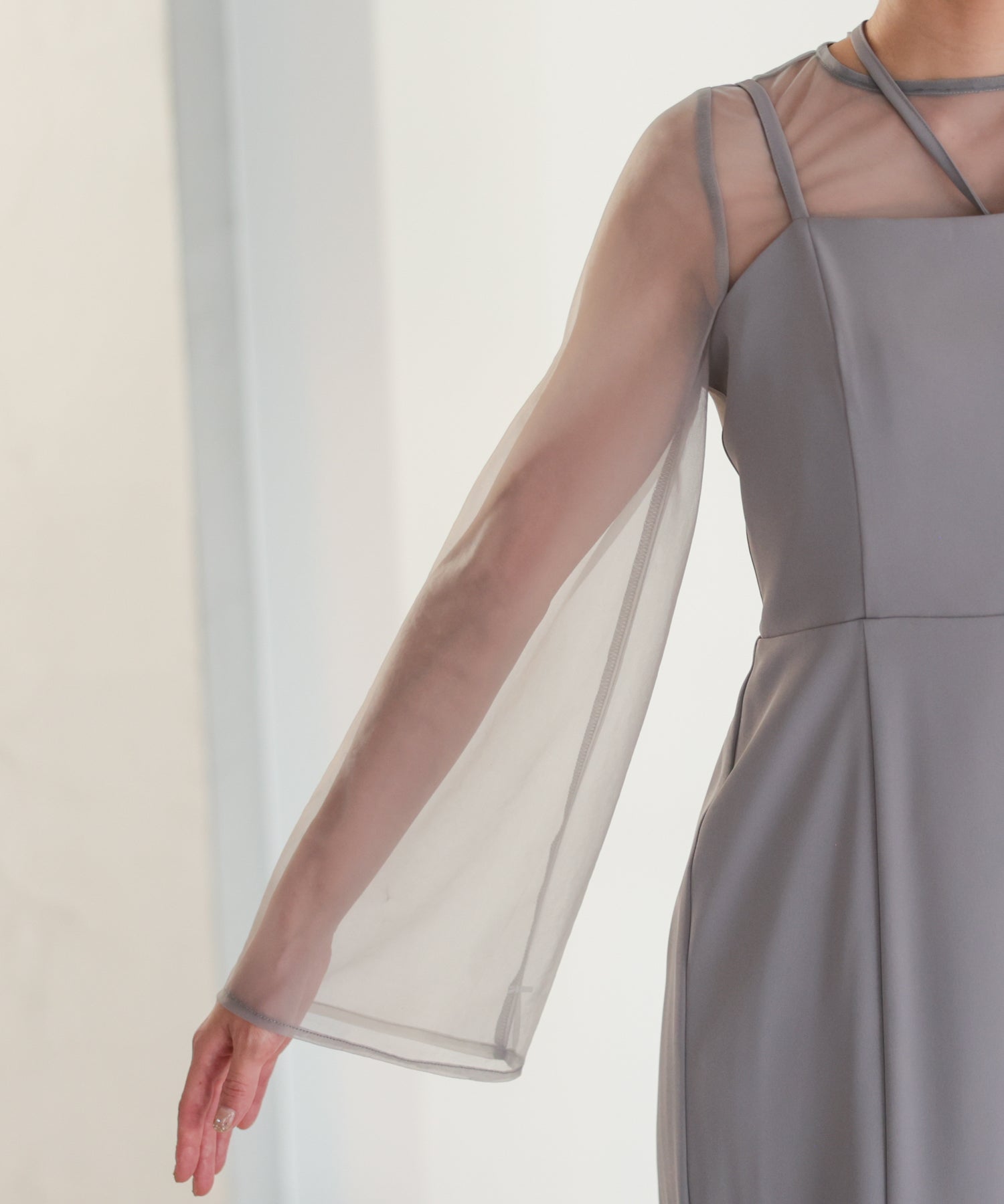 シアーレイヤード2WAYドレスセット/22325283