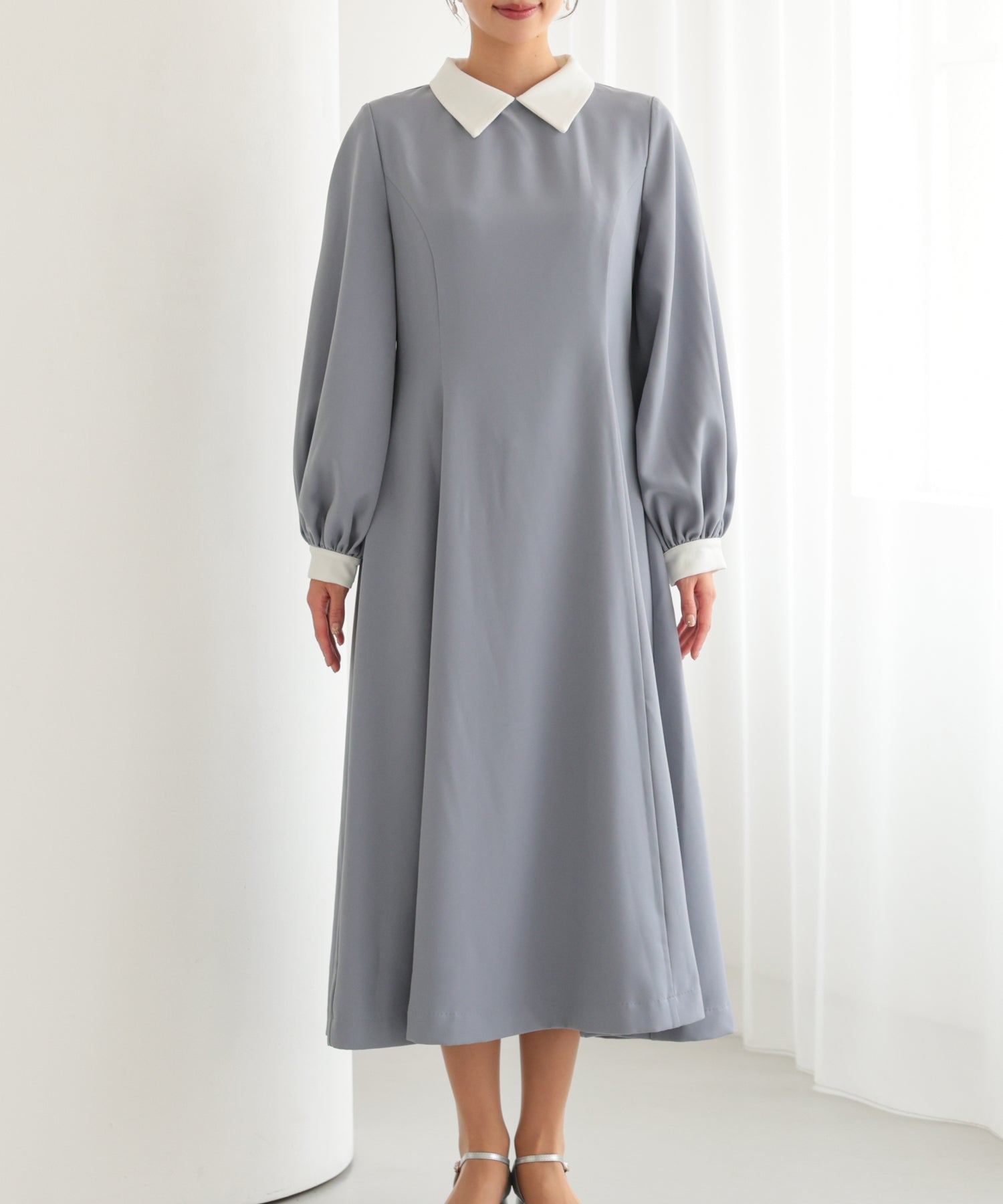 結婚式・お呼ばれドレス｜クラシックセーラーカラードレス/22325284