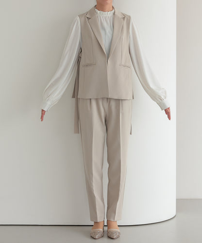 サイドベルトジレセットアップスーツ/22125607