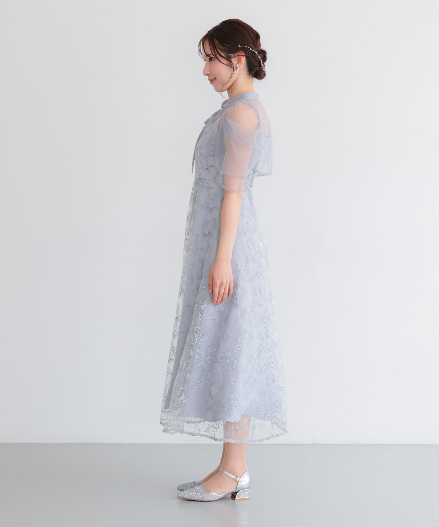 ライトブルー/163cm/Mサイズ着用