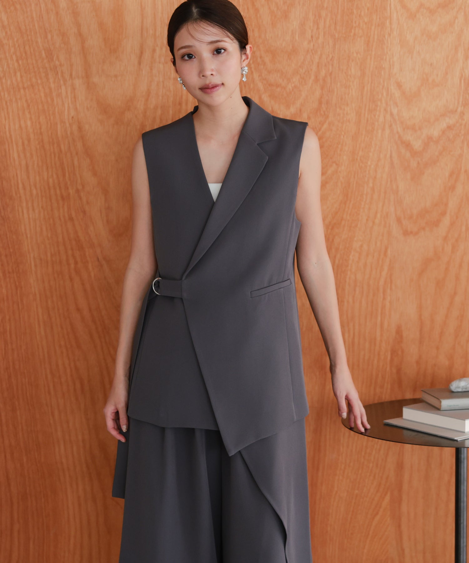 チャコール/162cm/Mサイズ着用