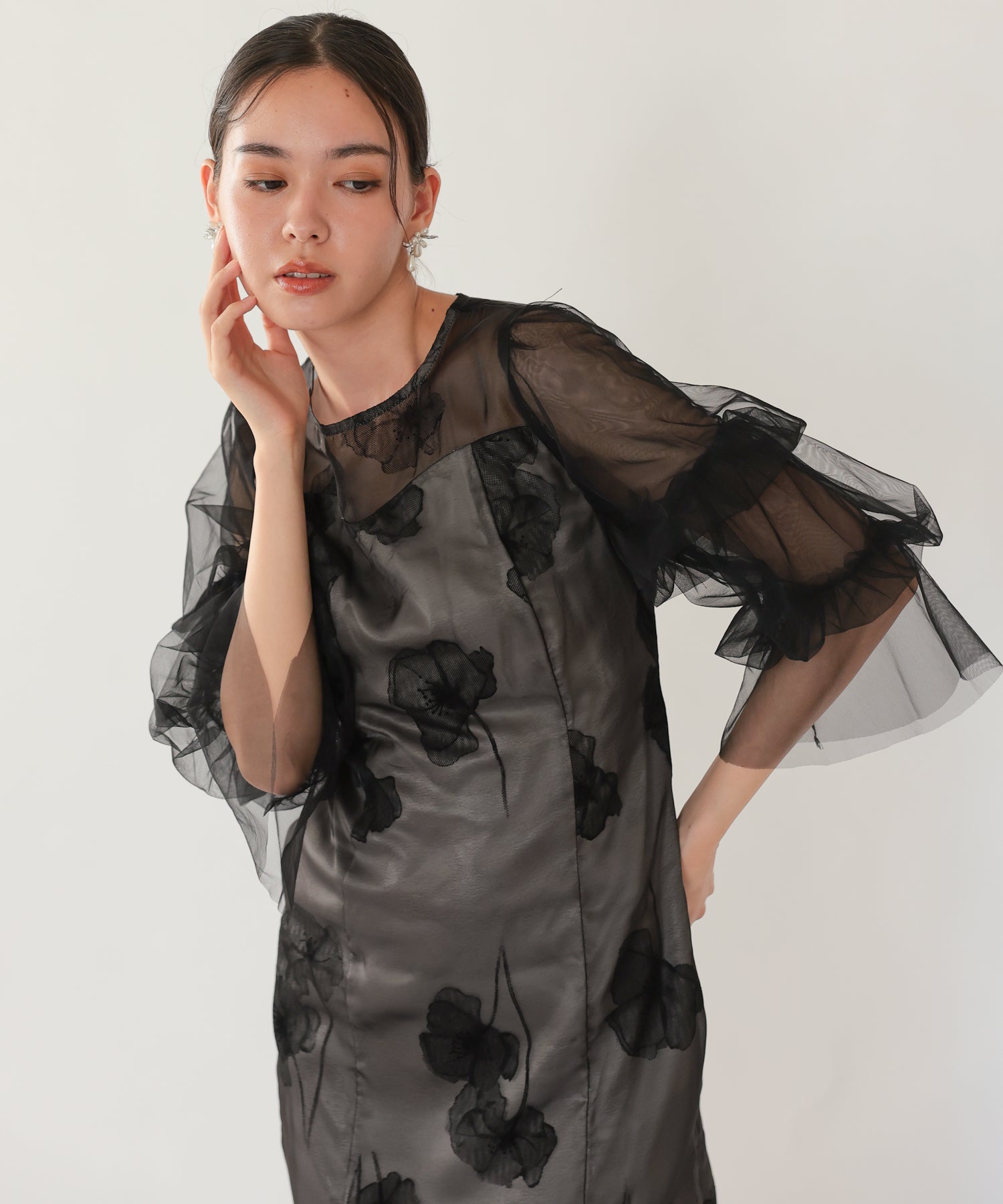 ブラック/164cm/Mサイズ着用